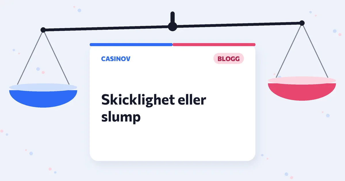 Skicklighet eller slump? Kortspel hemma jämfört med casinospel