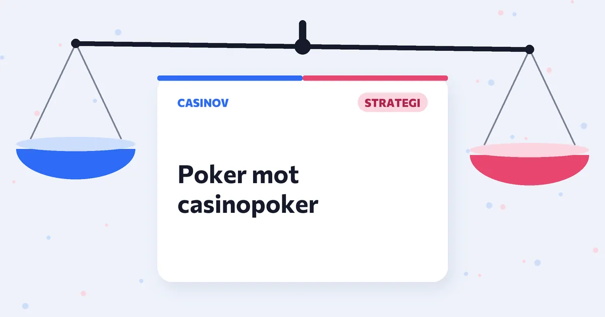 Pokerstrategi för nybörjare: grunderna, och skillnaden mot casinopoker