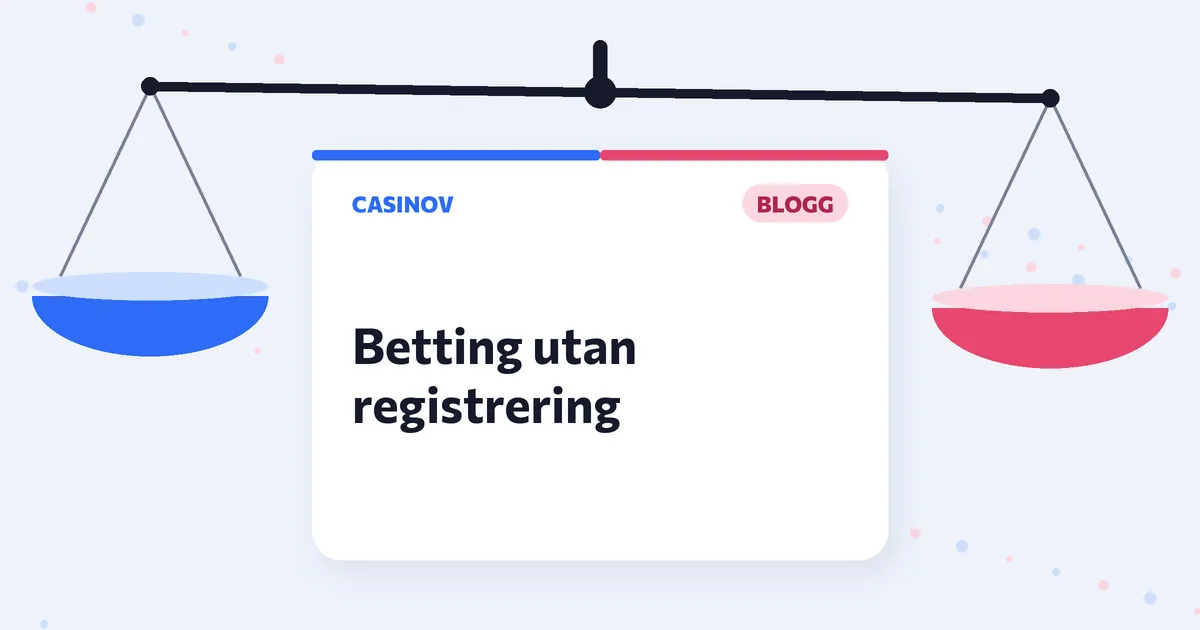 Betting och casino utan registrering: Pay N Play-spelbolagen jämförda