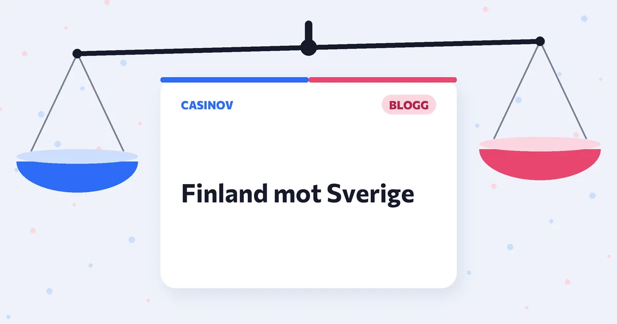 Finlands nya spellicens jämförd med Sveriges: det här skiljer sig för spelarna
